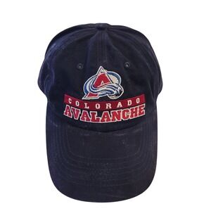 Colorado Avalanche CCM Navy Blue Embroidered Logo Baseball‎ Cap Men One Size